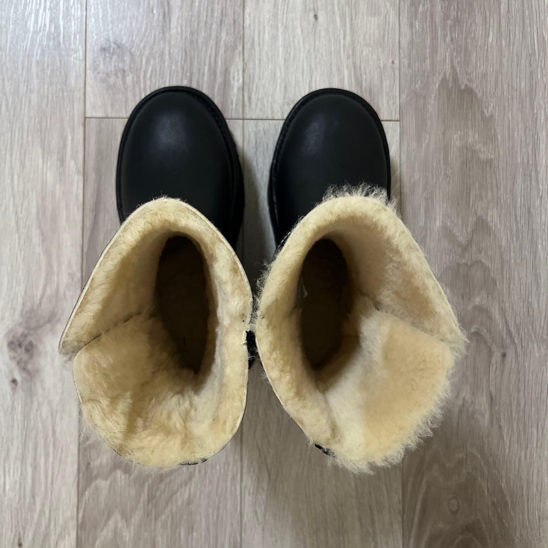 靴 UGG W ESMEE LEATHER BOOT