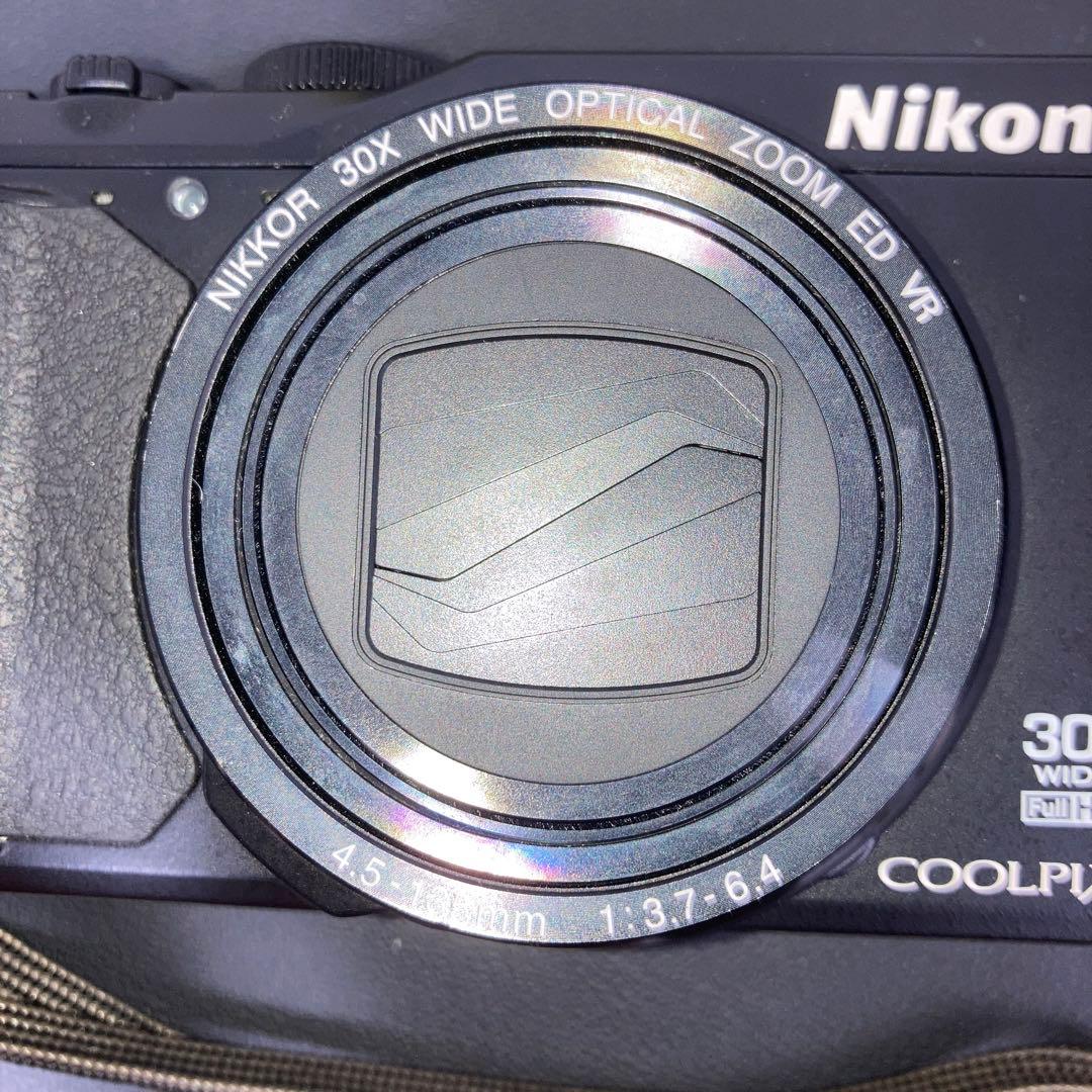動作確認済　Nikon COOLPIX S9900 30X ブラック　電池あり