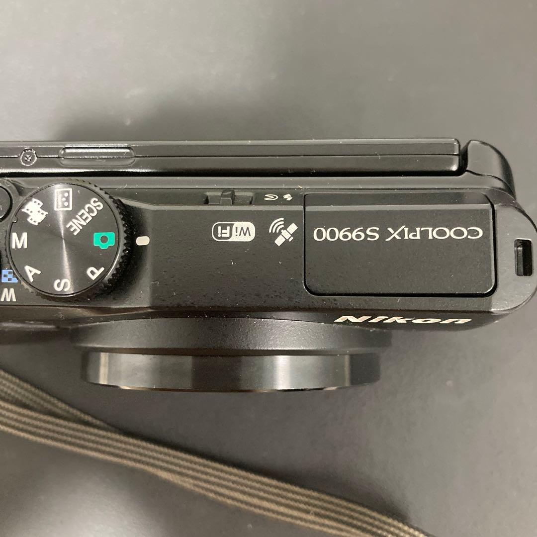 動作確認済　Nikon COOLPIX S9900 30X ブラック　電池あり