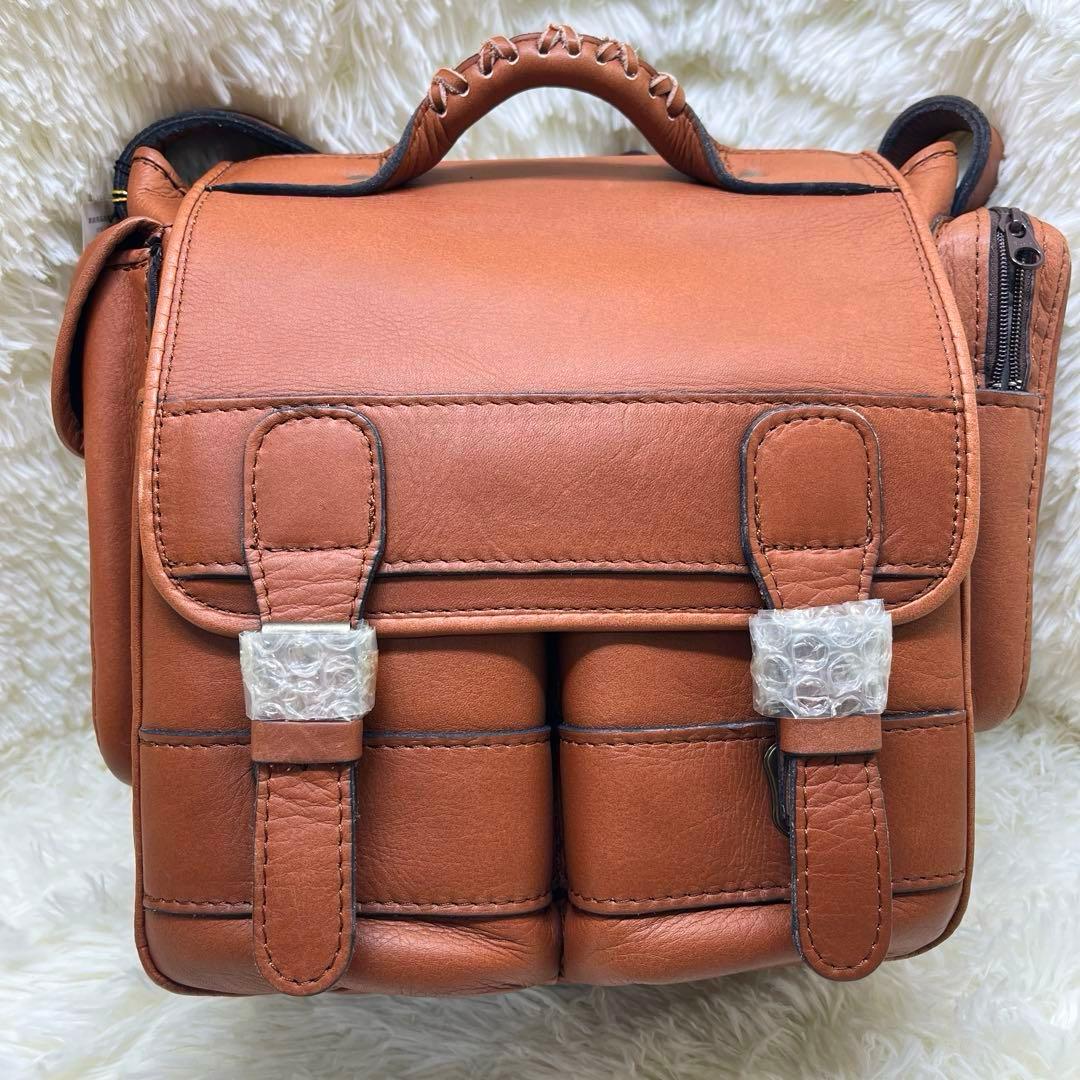 未使用　PORTER ポーター バロン ショルダー ビジネスバッグ 本革