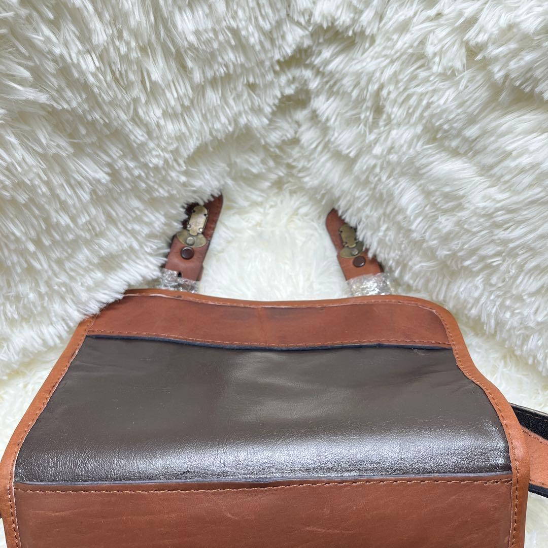 未使用　PORTER ポーター バロン ショルダー ビジネスバッグ 本革