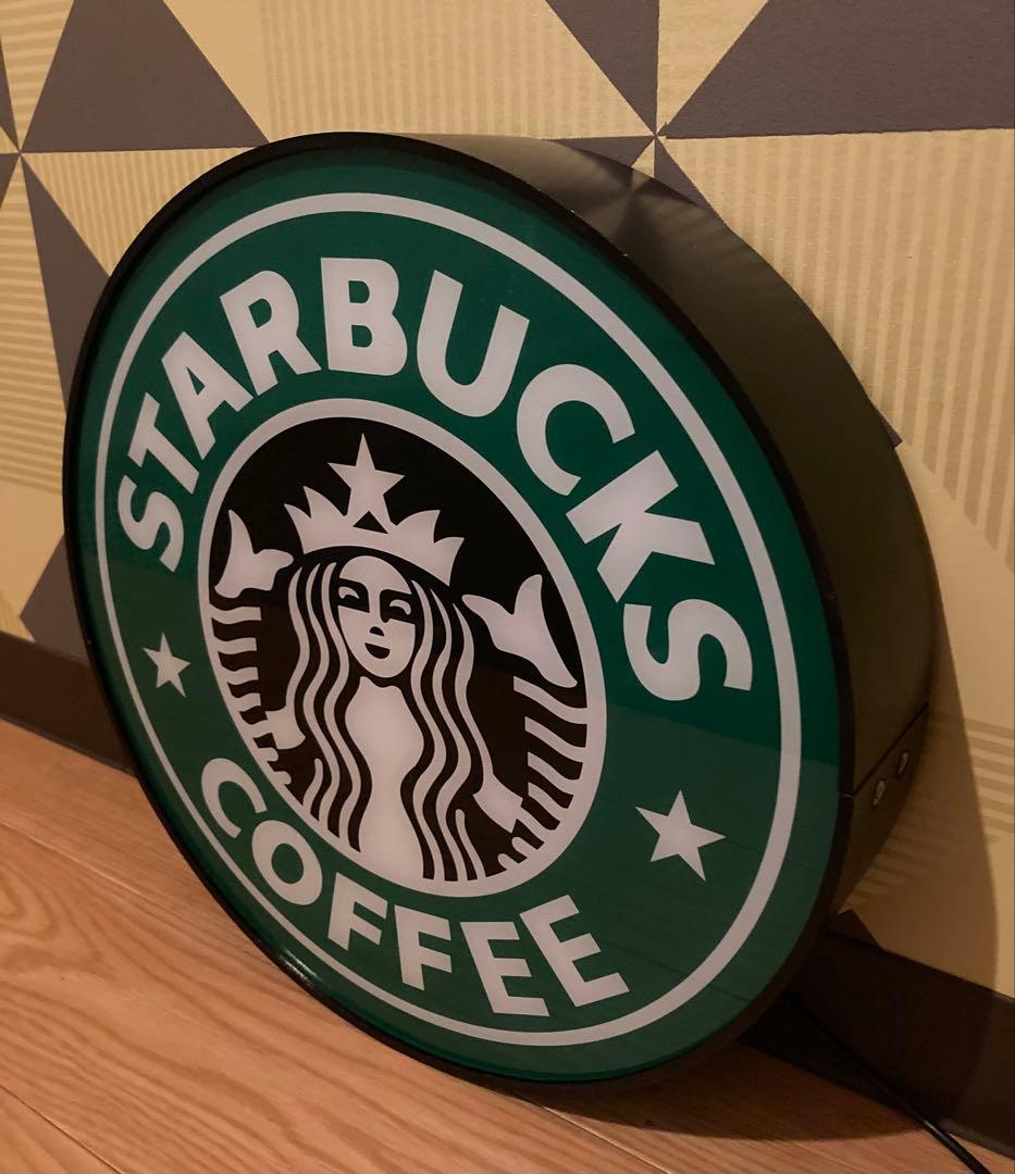 スタバ 電飾 看板 ネオンサイン 壁飾り ランプ レトロ ライト アメリカン雑貨