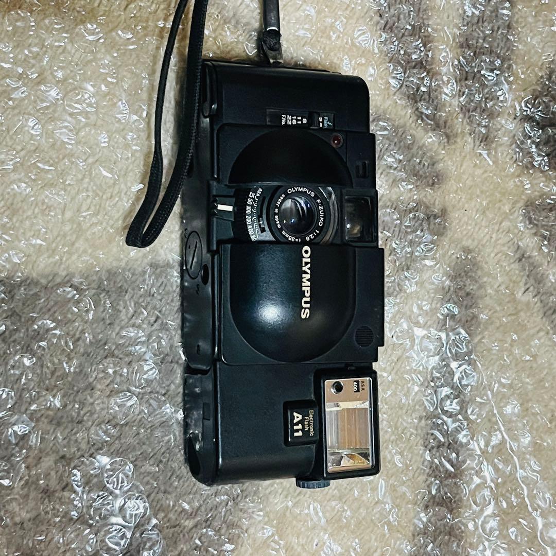 OLYMPUS XA カメラ　＋　A11 フラッシュ動作品