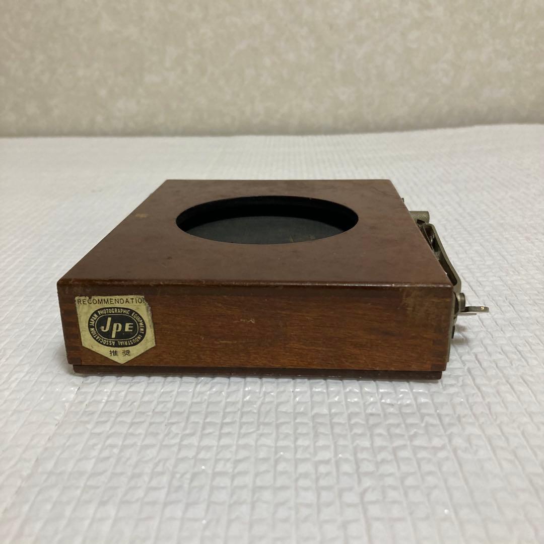 TS62 希少 ソルトンシャッター 木製 JPE推奨 カメラ周辺機器 動作未確認