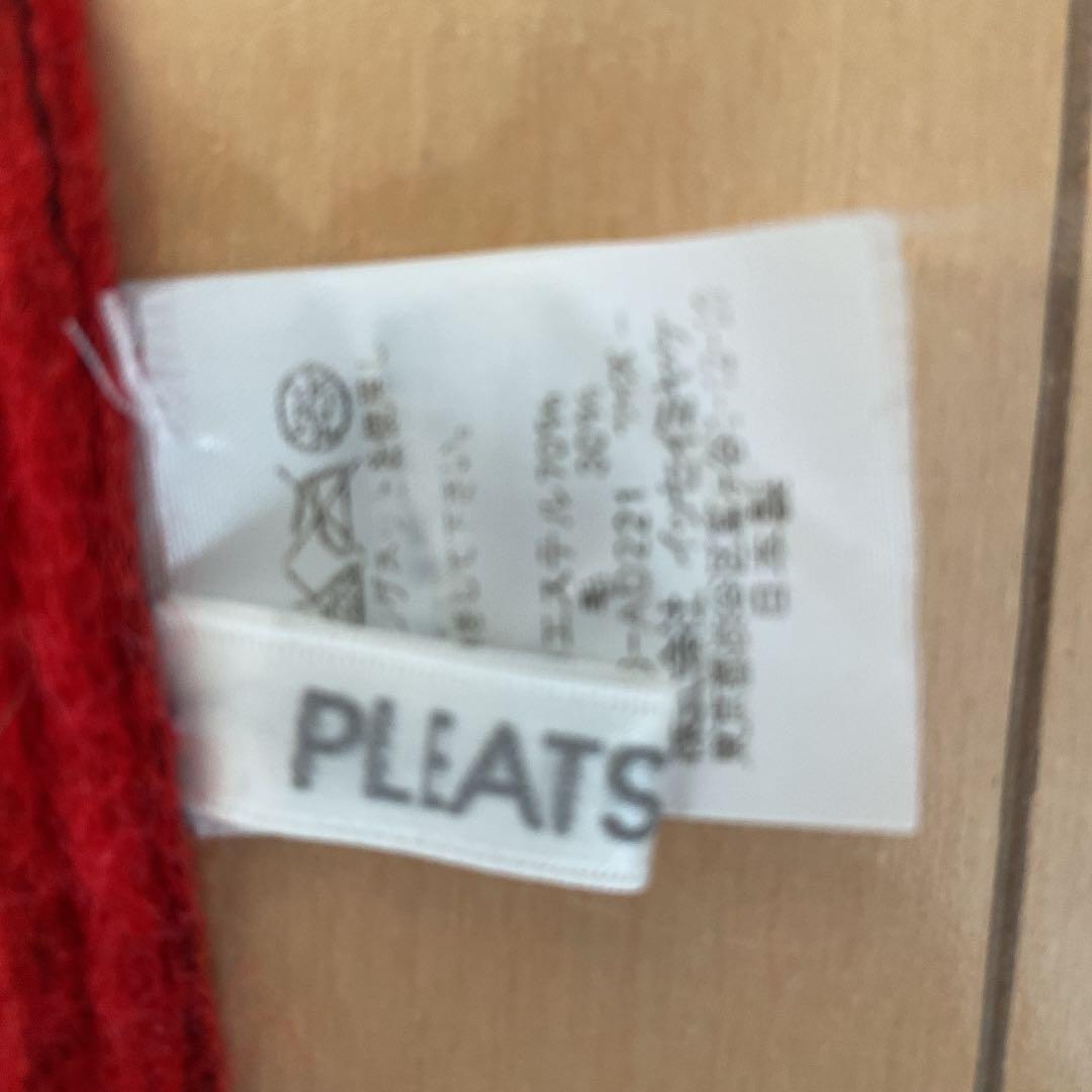 イッセイミヤケ　プリーツプリーズ　ストールブランケット