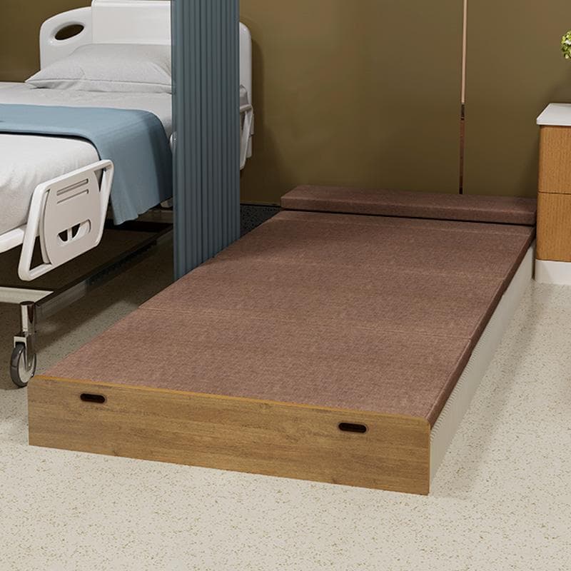 ペーパー折りたたみベッド幅120㎝高さ16㎝組立不要マットレス付き 軽量 通気性