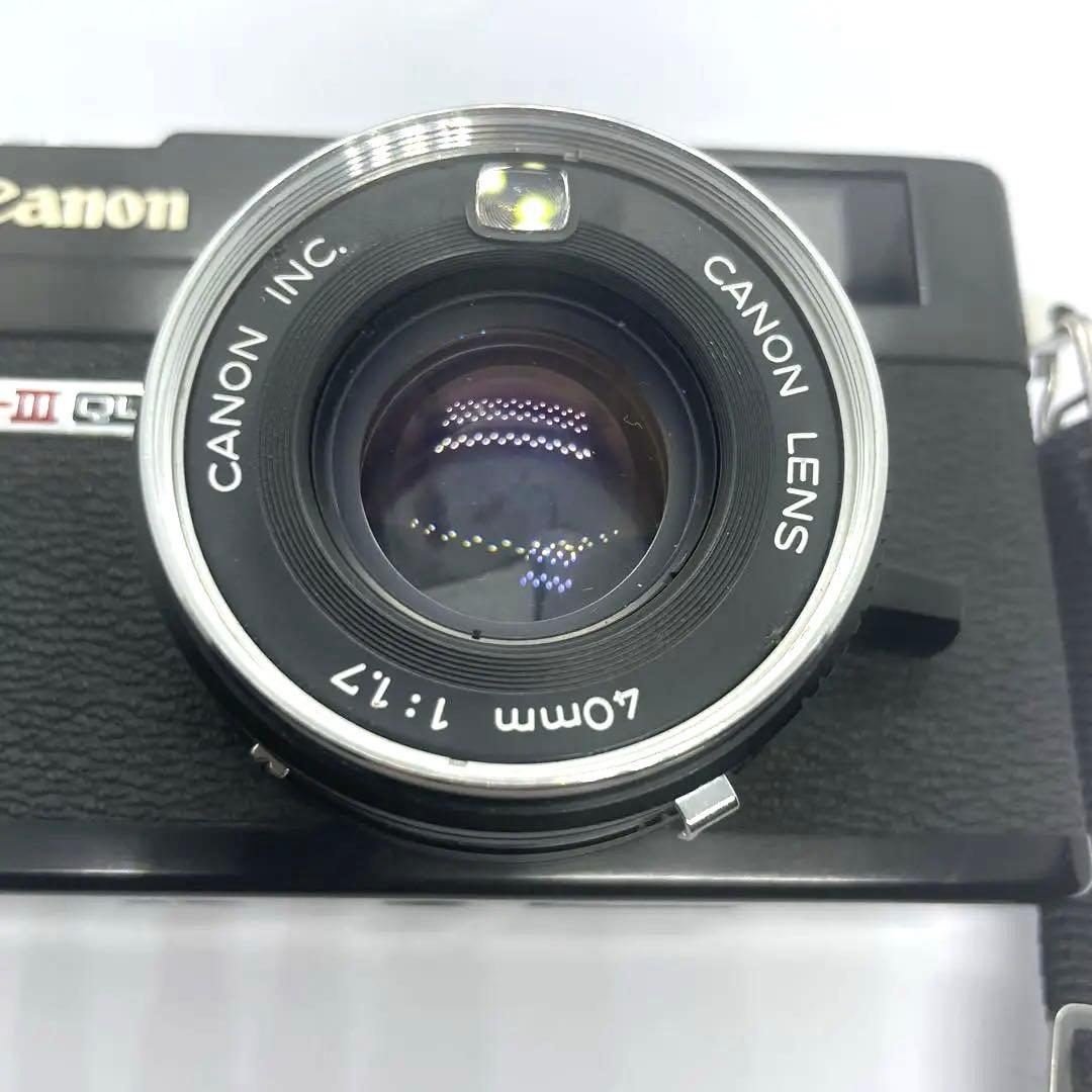 【美品ジャンク】Canon Canonet QL17 G-III ブラック