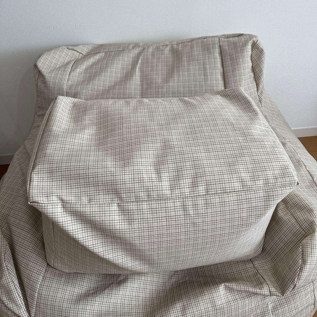 【美品】GOOD THING × LOOSY ビーズソファ＆オットマン