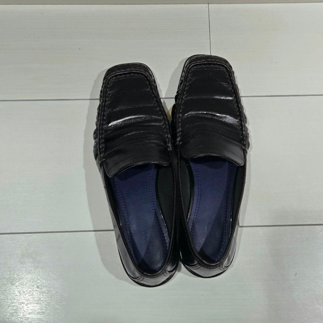 TODAYFUL　Squaretoe Gather Loafers　36