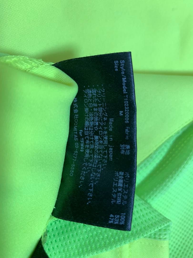 最終値下げ‼️TFW49 モックネック 半袖シャツ