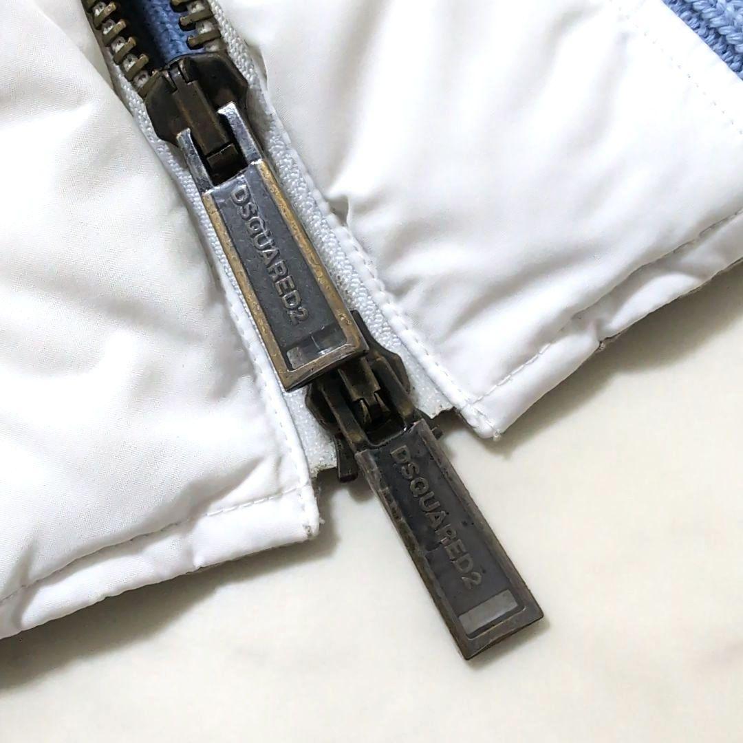 2023AW DSQUARED2 MA-1 ホワイトダウンジャケット