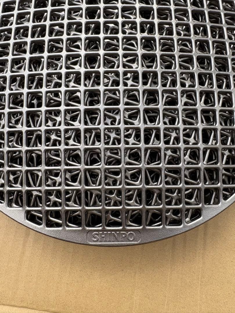 シンポ 焼肉用ロースター網 丸型28cm 業務用 10枚セット 新品未使用 美品
