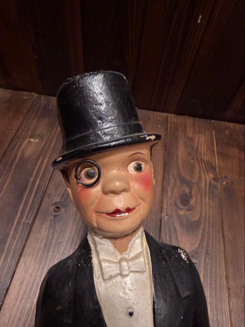 チャーリー・マッカーシー フィギュア ヴィンテージ 20世紀初頭 コンポジション