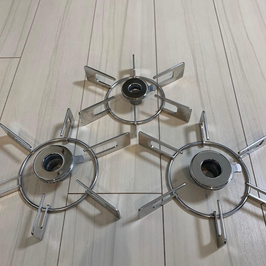 リンナイ　デリシア ガスコンロ　純正　五徳　バーナーキャップ