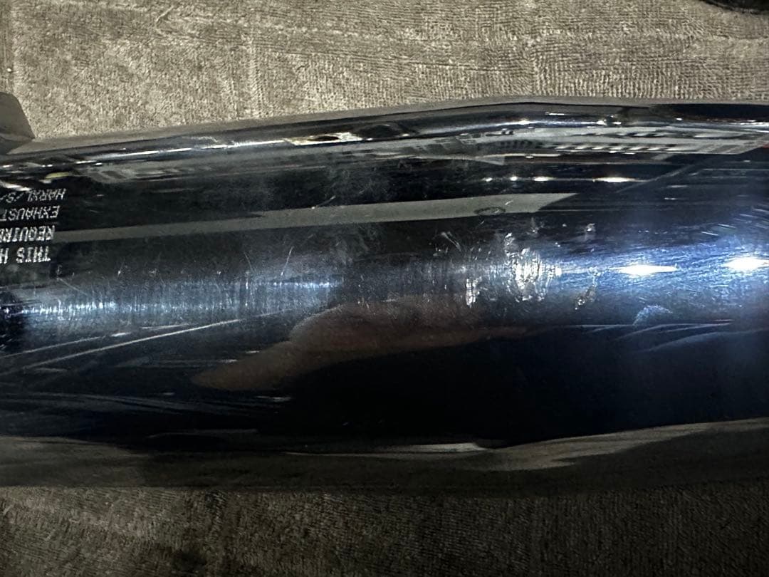 スポーツスター 北米マフラー パンチアウトなし 04-14 XL1200 883