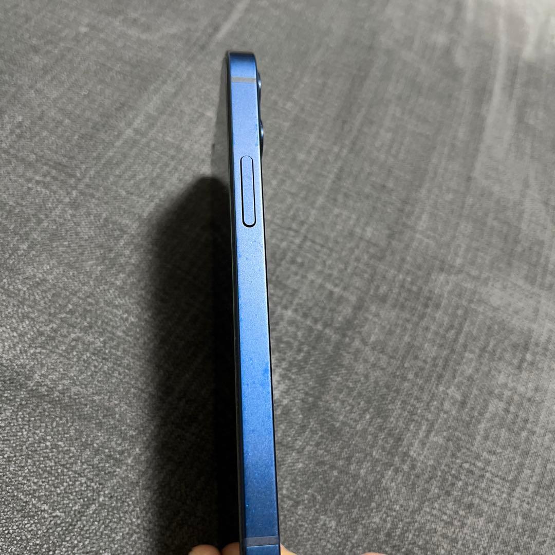 Apple iPhone 12mini バッテリー77% ブルー