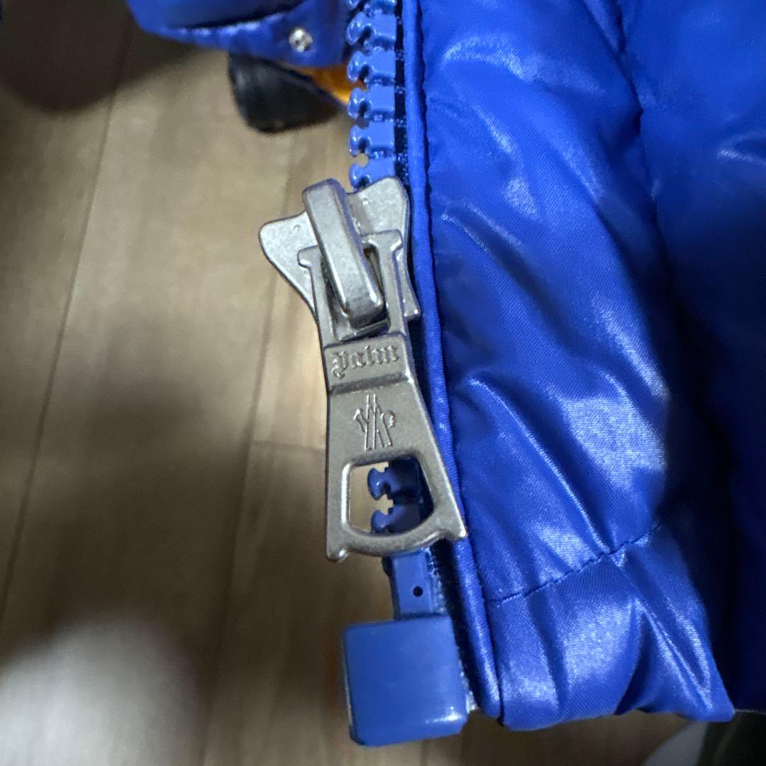 【美品】MONCLER ダウンジャケット 青 サイズ　3