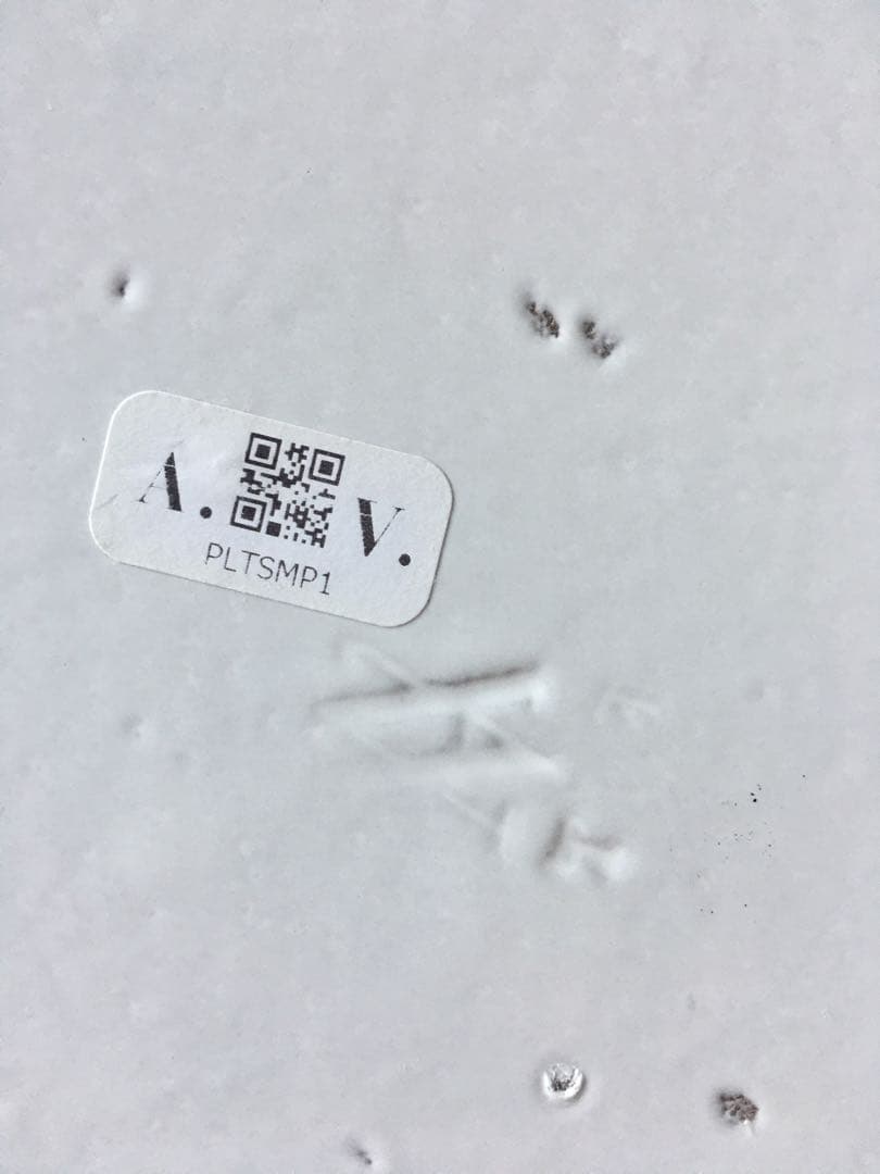 Astier de Villatte Simple 30cm ディナープレート