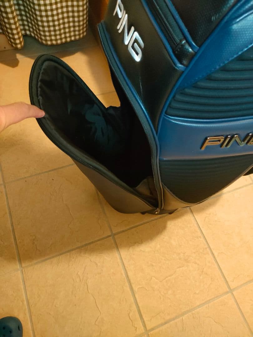 PING キャディバッグ ネイビー CP-B202