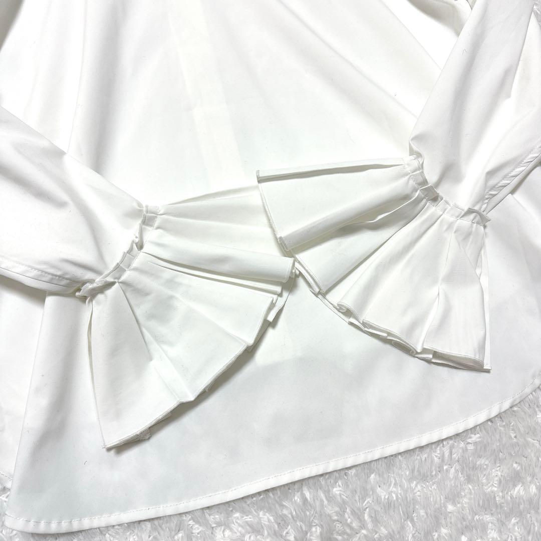 未使用級FORME プリーツブラウス　東原亜希×金子綾コラボ