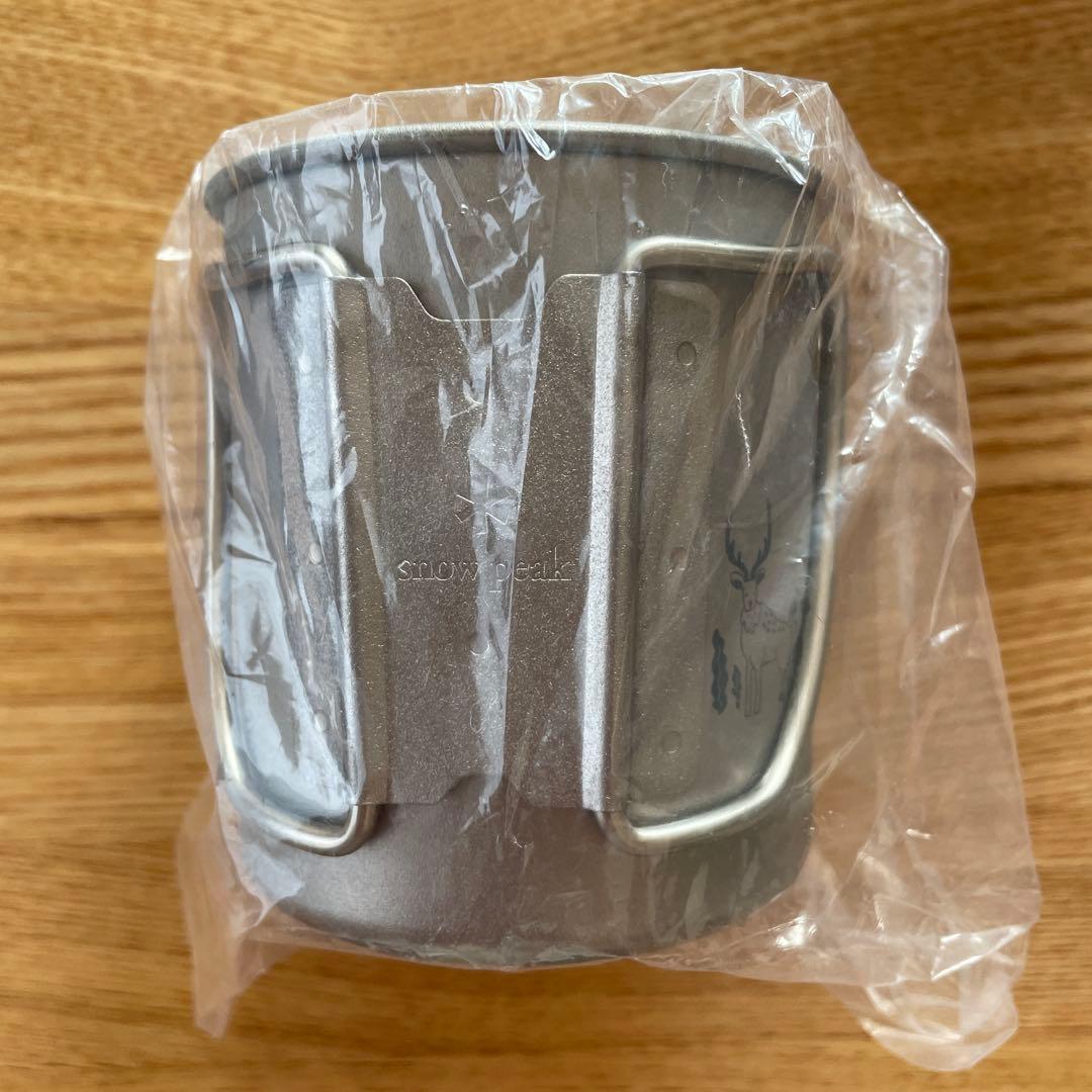 【新品未開封】peak（スノーピーク）チタンシングルウォールマグ知床羅臼