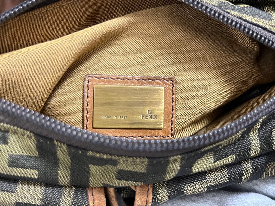 フェンディ　ウエストポーチ　ズッカ柄 FENDI