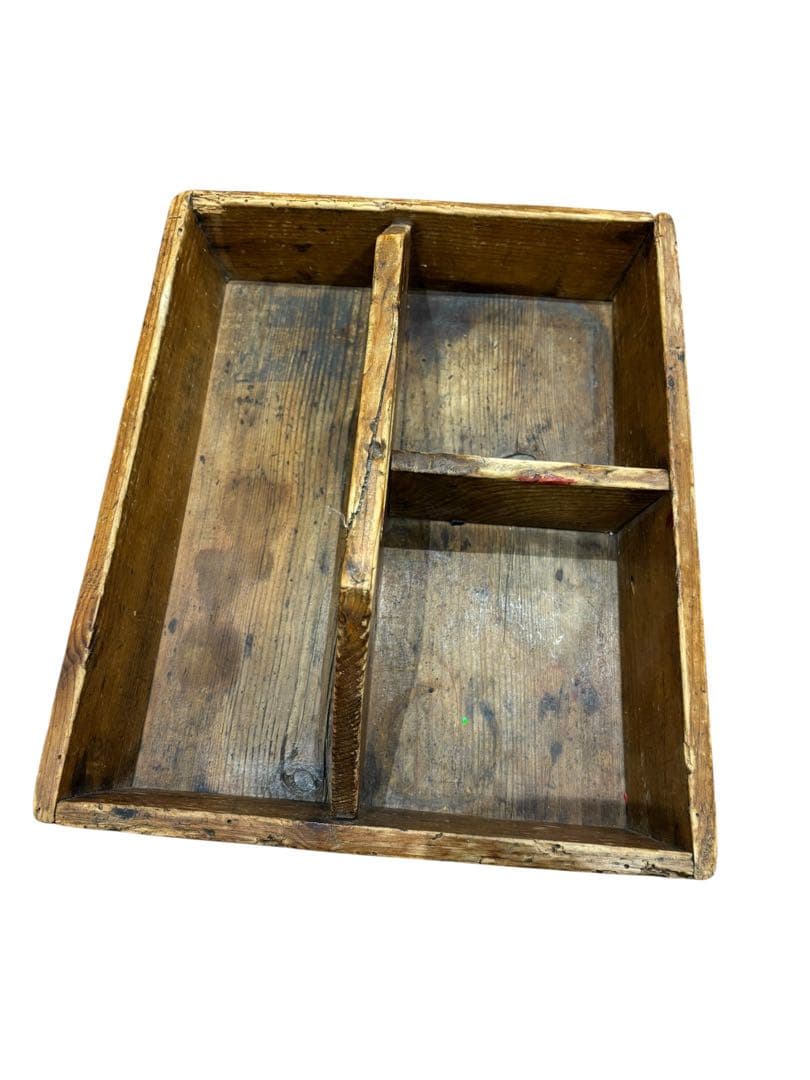木製トレイ 取っ手付き アンティーク