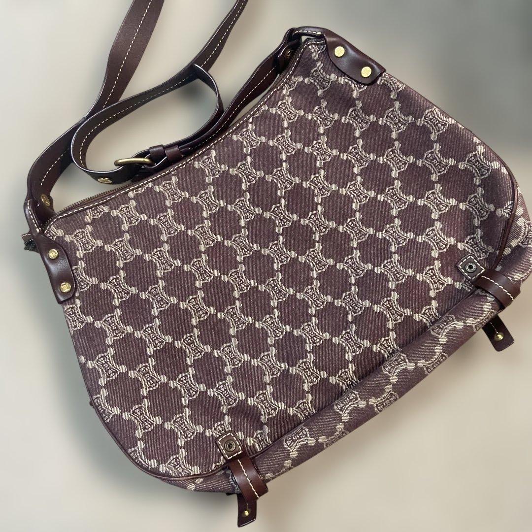 セリーヌ　マカダムショルダーバッグ