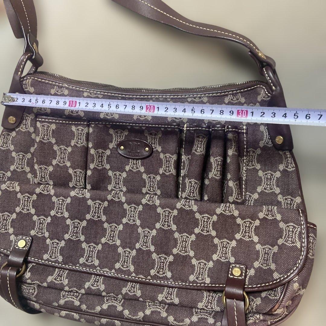 セリーヌ　マカダムショルダーバッグ