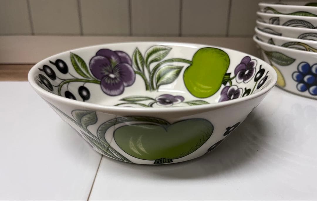 パラティッシ　パープル　ボウル　17cm