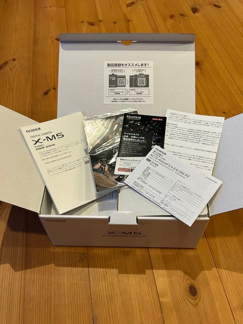 美品！【FUJIFILM XM5】レンズセット　本体BLACK