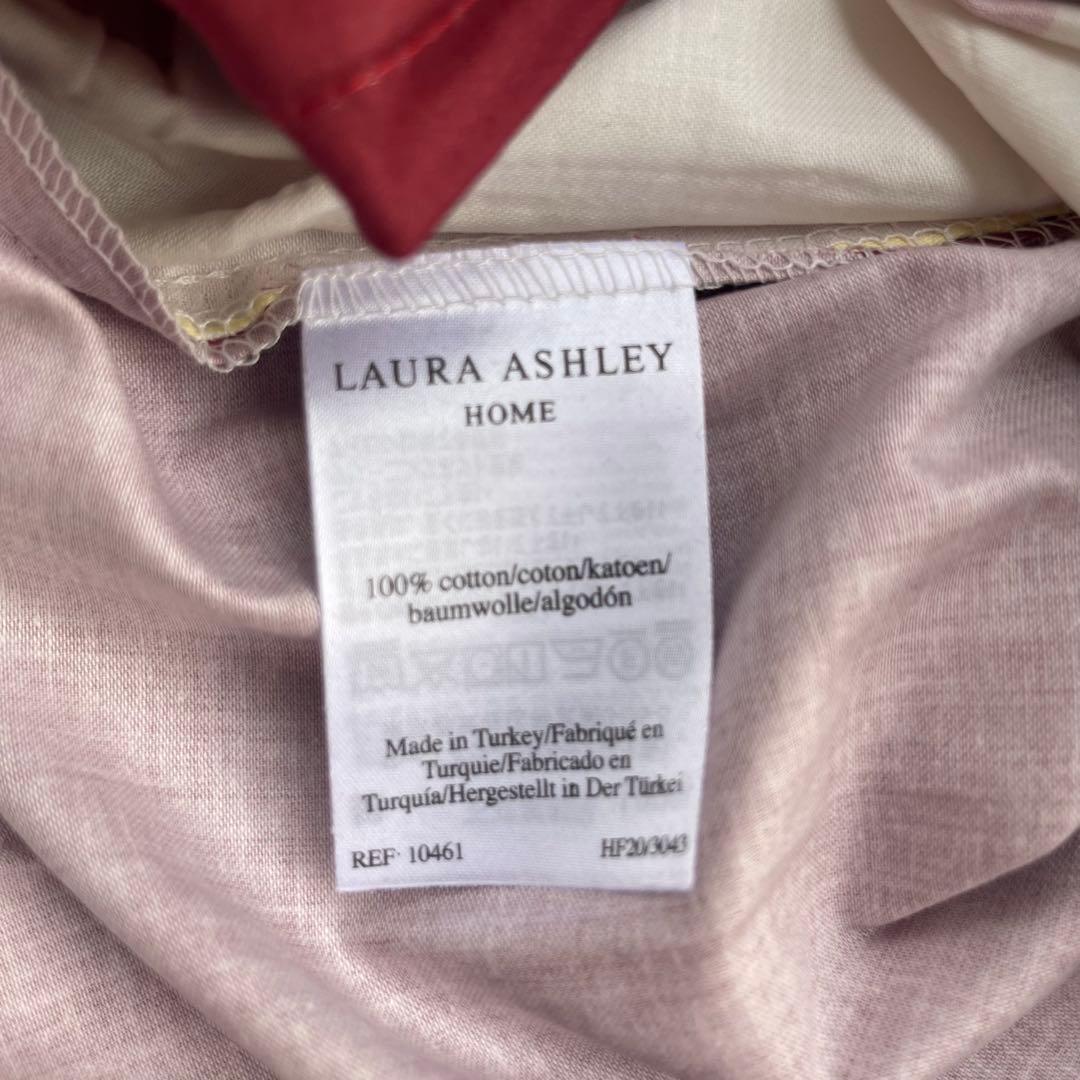 イギリス直輸入　ローラアシュレイ 掛けカバー＋枕カバー2枚　コットンサテン　新品