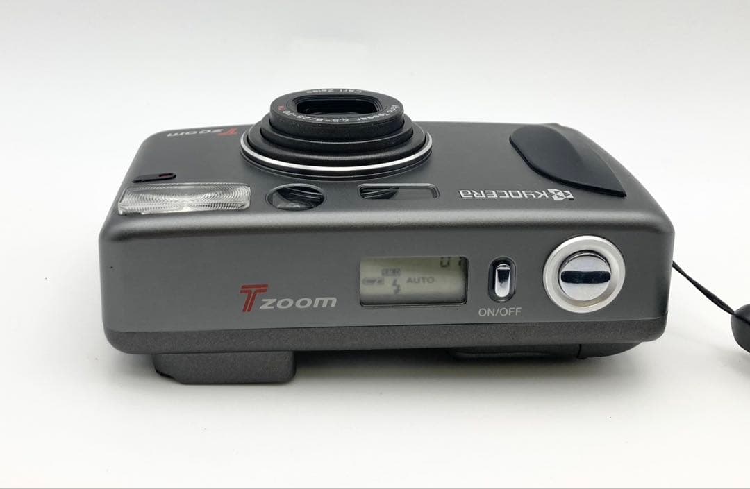 【完動品 極美品】KYOCERA T ZOOM 純正ケース付き 返金保証あり