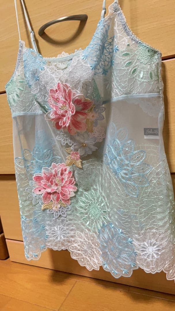 ワコール サルート店舗限定08G 中国音楽 牡丹 キャミソールM　SX 新品