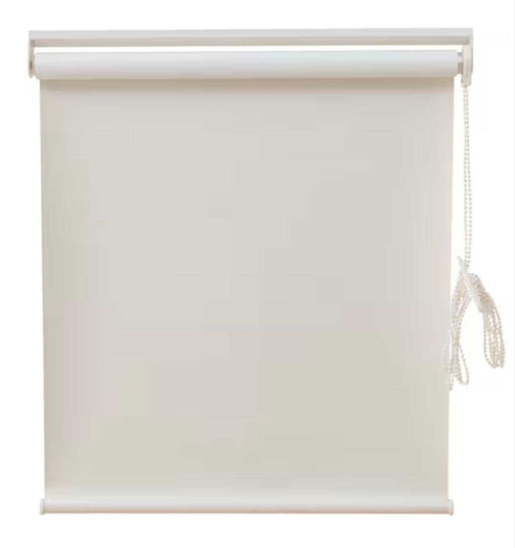 【9個セット】30×180 遮光ロールスクリーン ドルフィンWH ニトリ