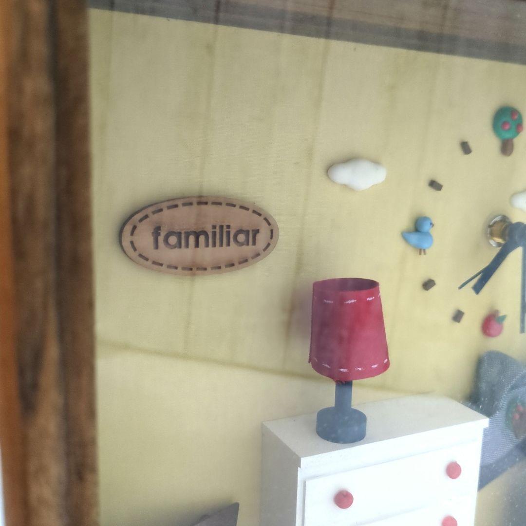 希少　レア　familiar ファミリア　置き時計