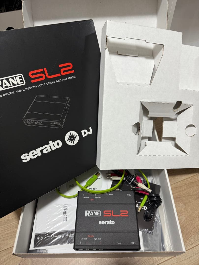 DJフルセットターンテーブル2台 DJM-400 Serato SL2動作確認済