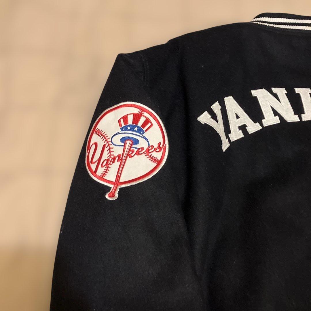 ファナティクス ヤンキース スタジャン スタジアムジャンパー ネイビー L