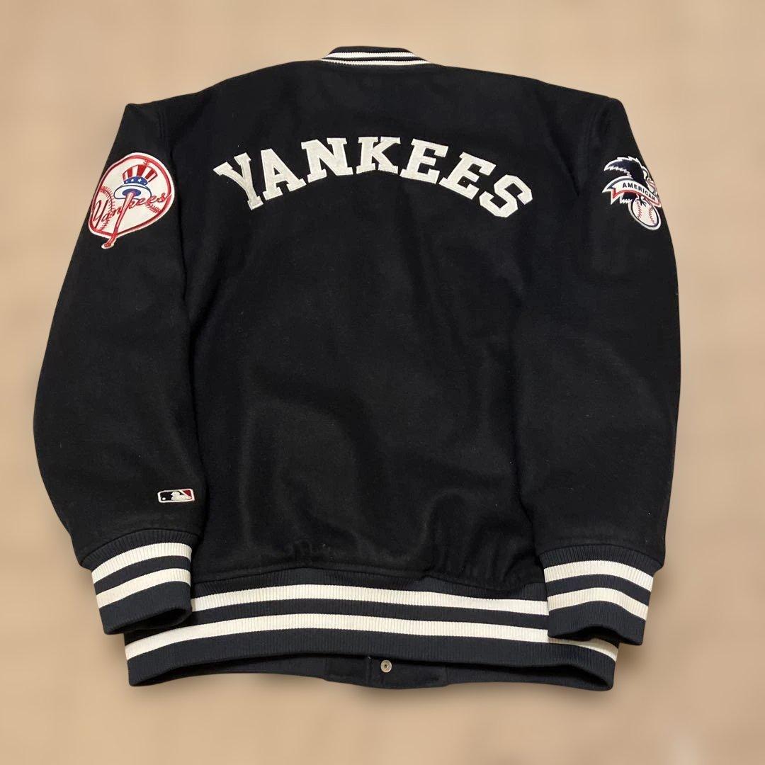 ファナティクス ヤンキース スタジャン スタジアムジャンパー ネイビー L