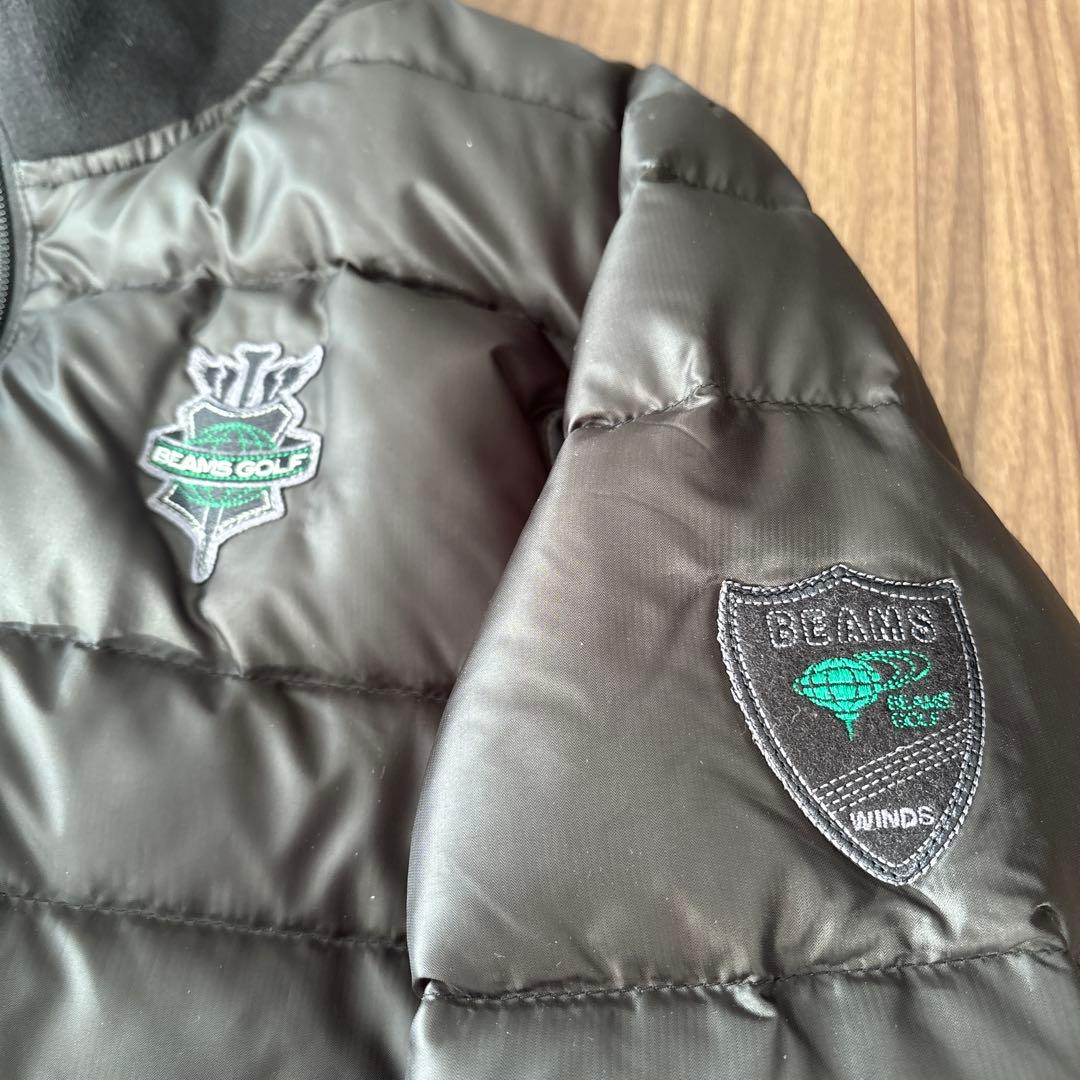 BEAMS GOLF ブラック ダウンジャケット