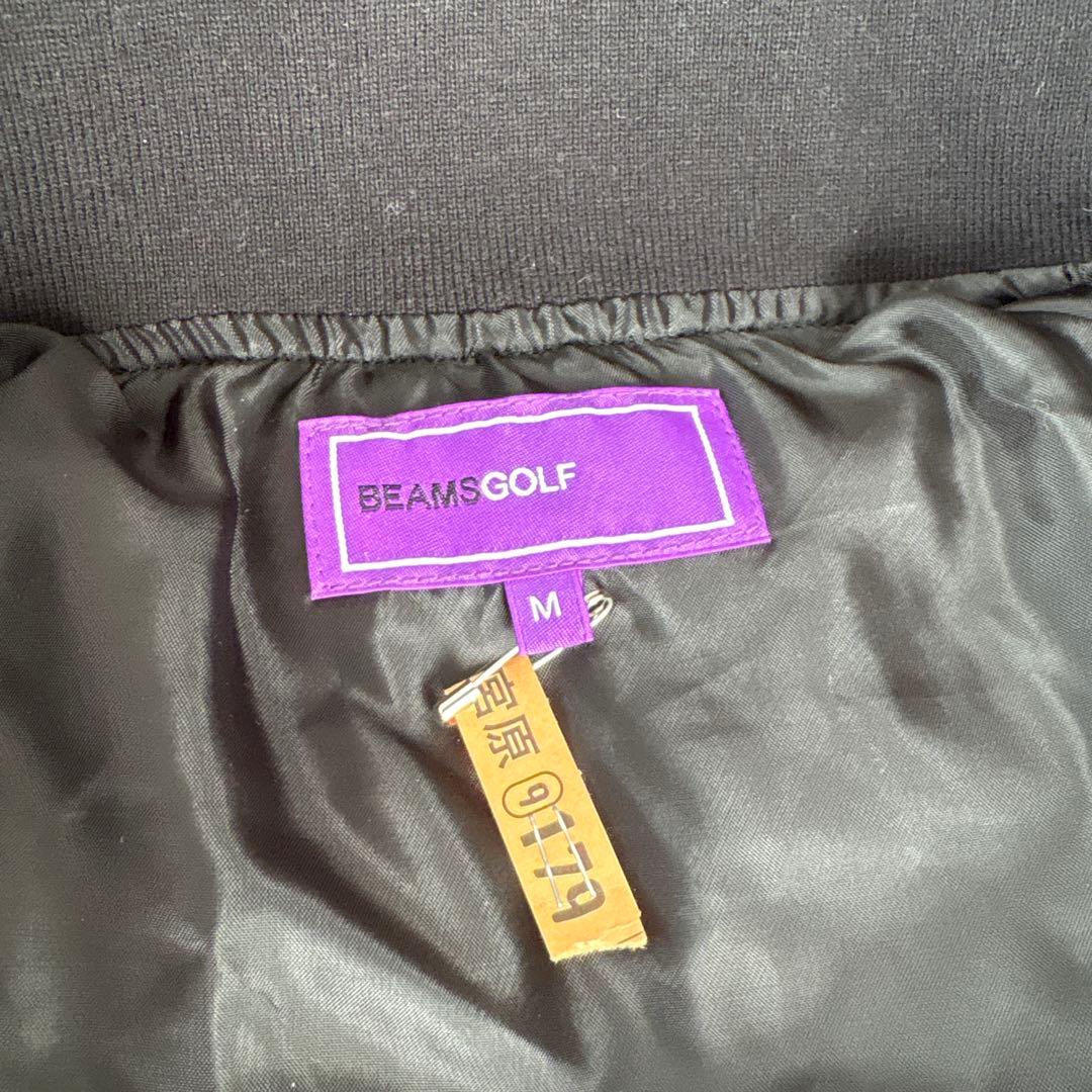 BEAMS GOLF ブラック ダウンジャケット