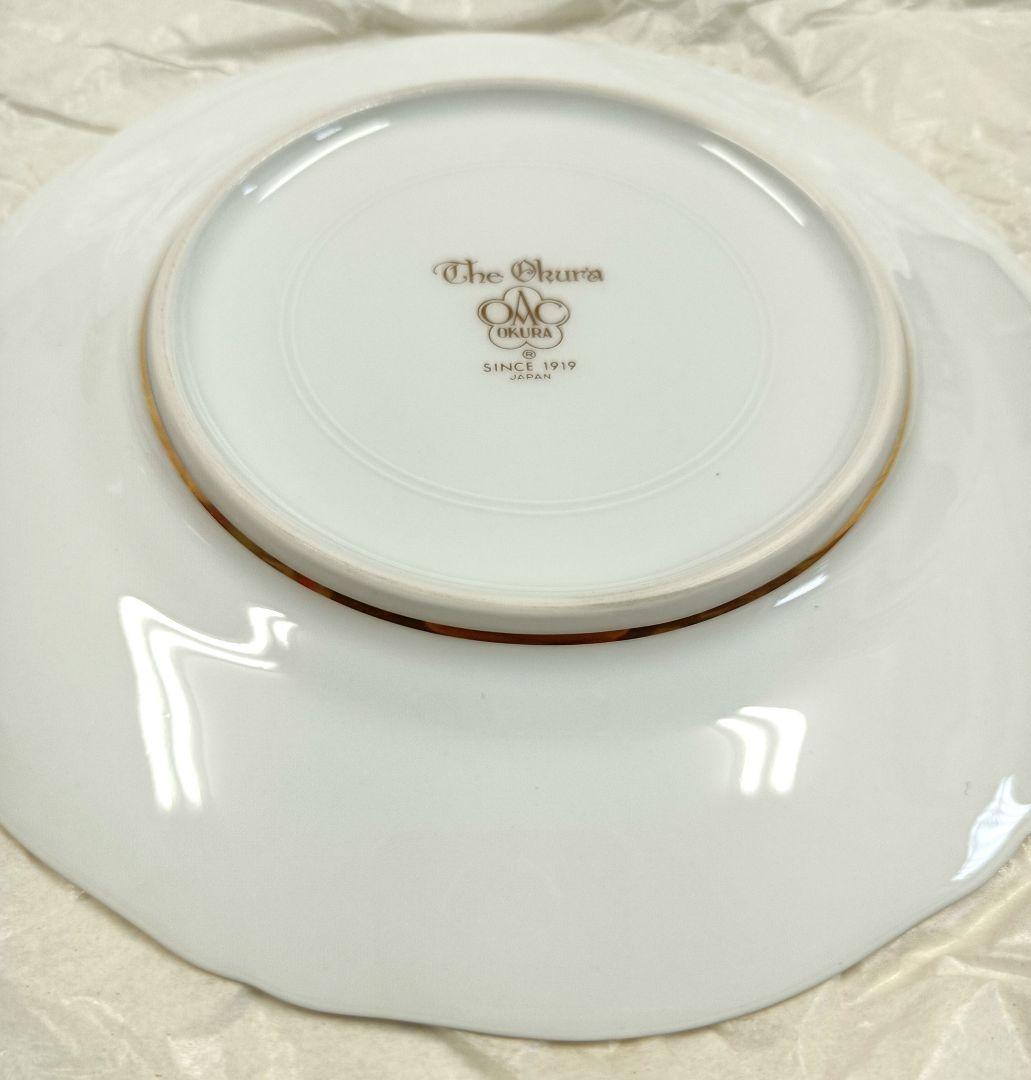 大倉陶園　ブルーインペリアル　パン皿