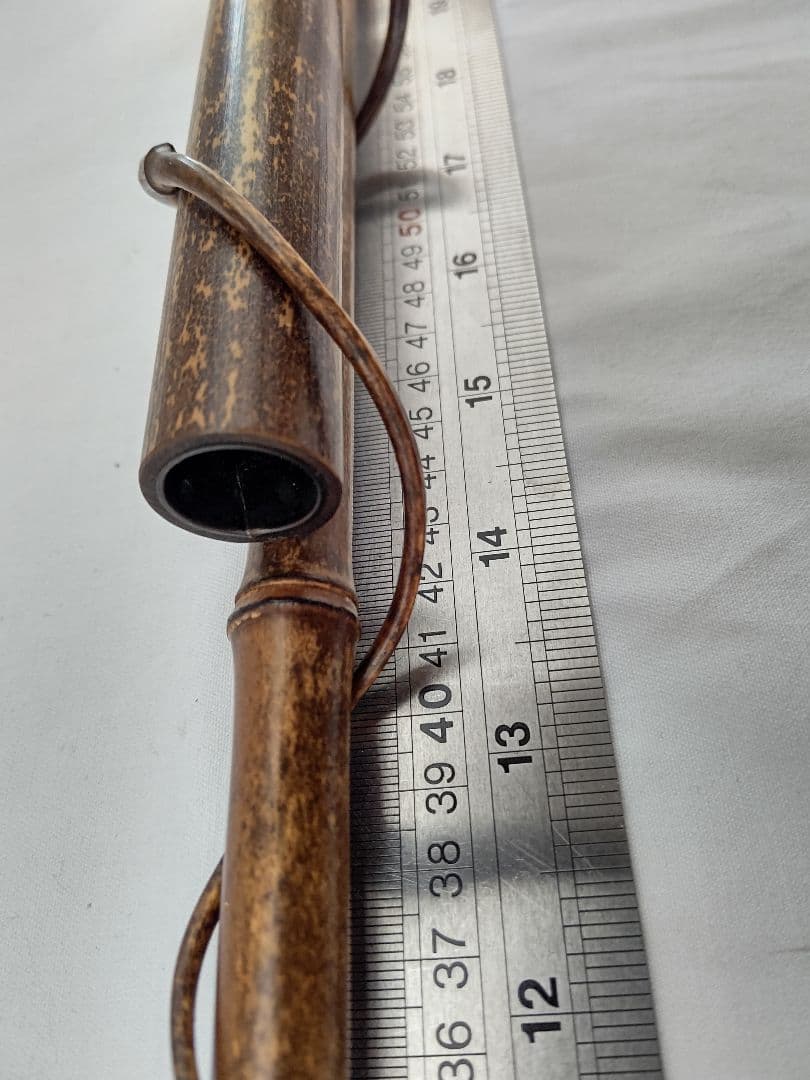 竹花入(吊り花入) 竹製  煎茶道具