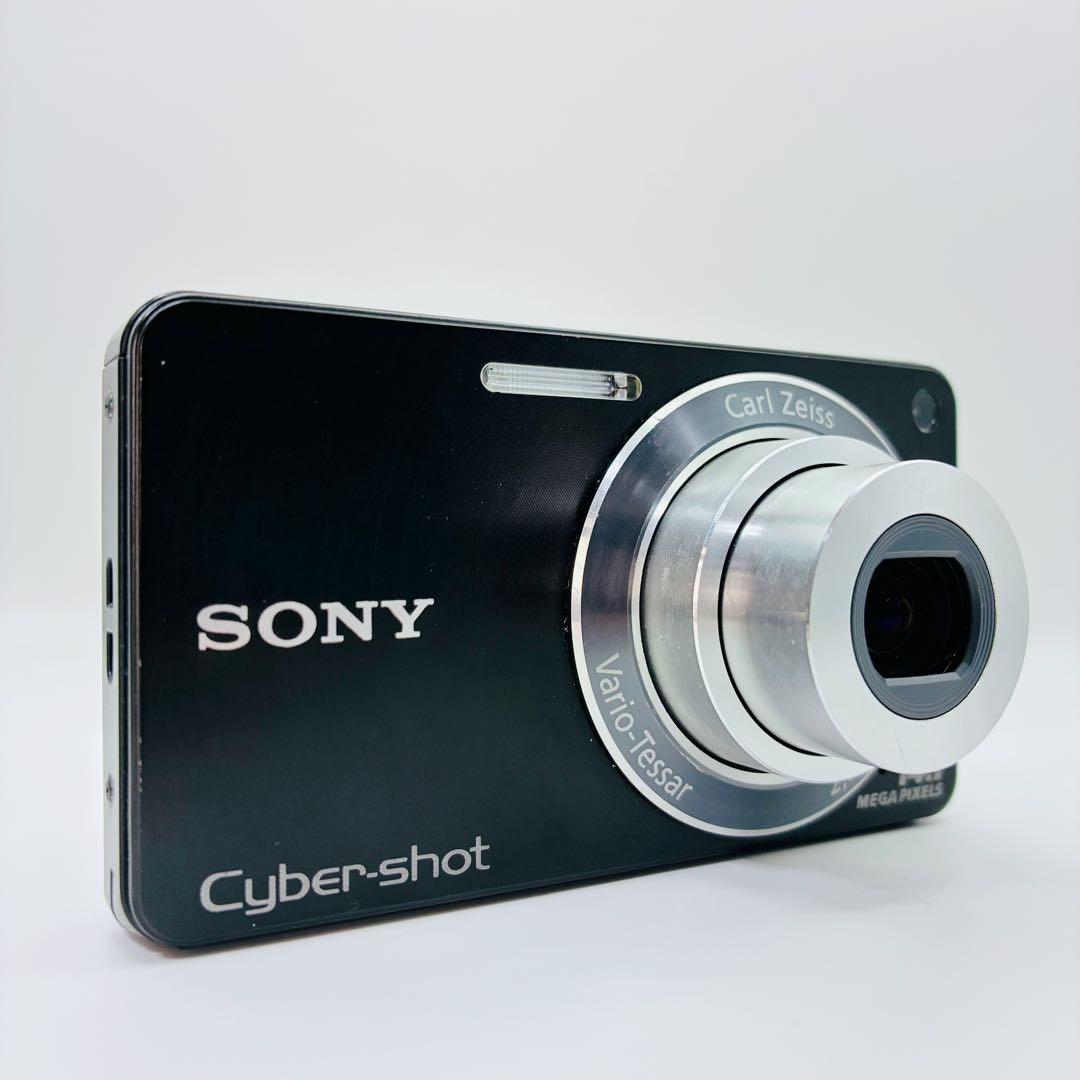SONY CyberShot DSC-W350 デジカメ ブラック 充電器付き