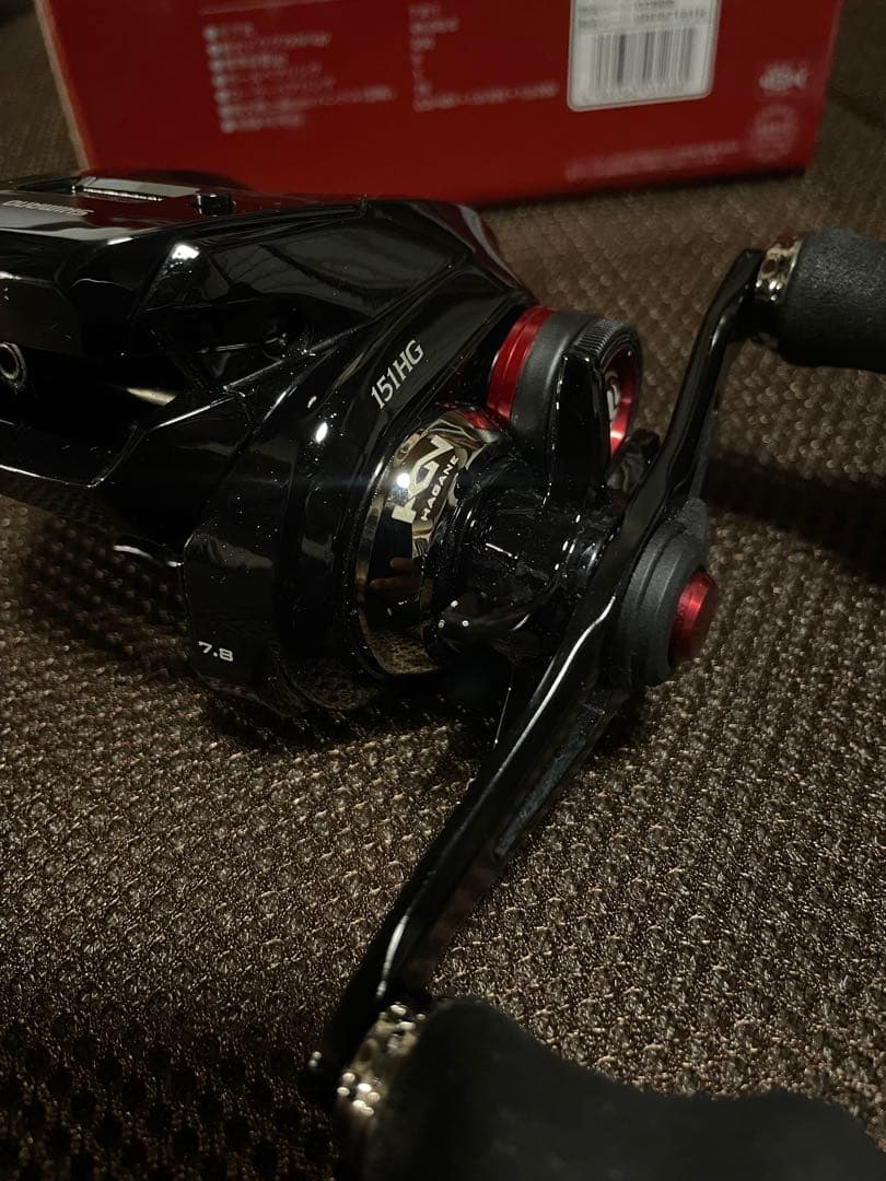 SHIMANO エンゲツCT 151HG PE0.6号、200m付き、美品