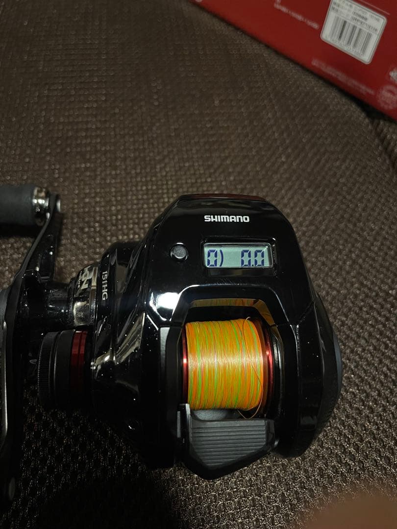SHIMANO エンゲツCT 151HG PE0.6号、200m付き、美品