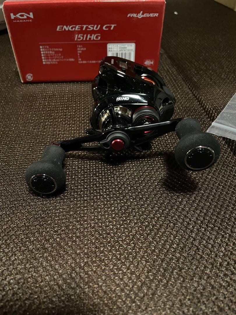 SHIMANO エンゲツCT 151HG PE0.6号、200m付き、美品