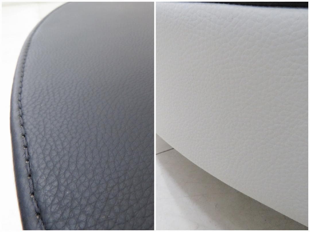 イタリア フォルメンティ 本革 ラウンド コーヒーテーブル センター リビング