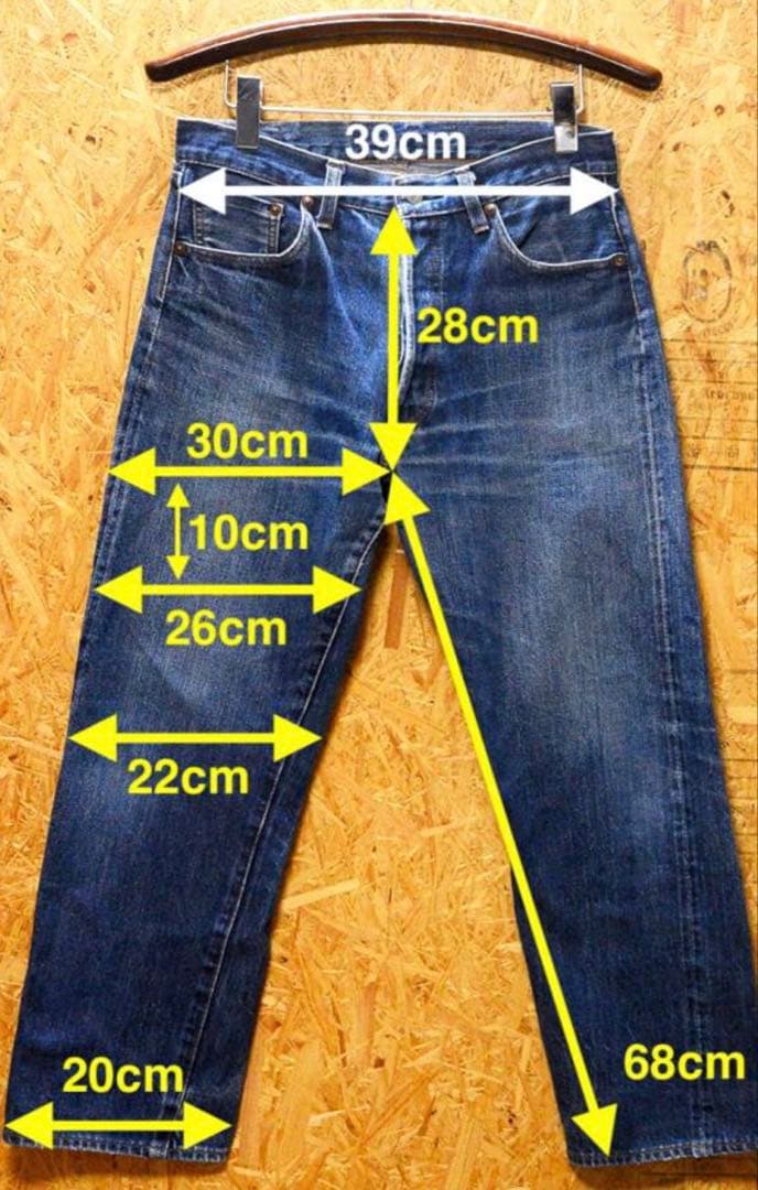 1999年6月製W31 L28リーバイス501XX （50S-XX）赤耳