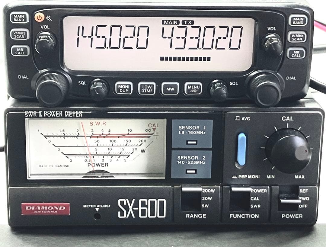 アイコムIC-2730 20w アマチュア無線機　アマチュア無線